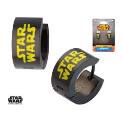 Black Steel Huggies STAR WARS Logo Black Steel Huggies STAR WARS Logo